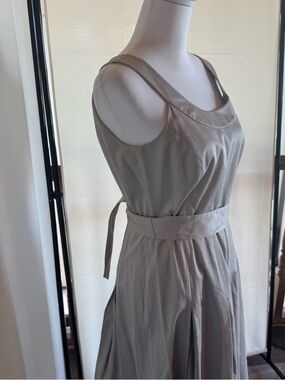 Calvin Klein White Midi Dress